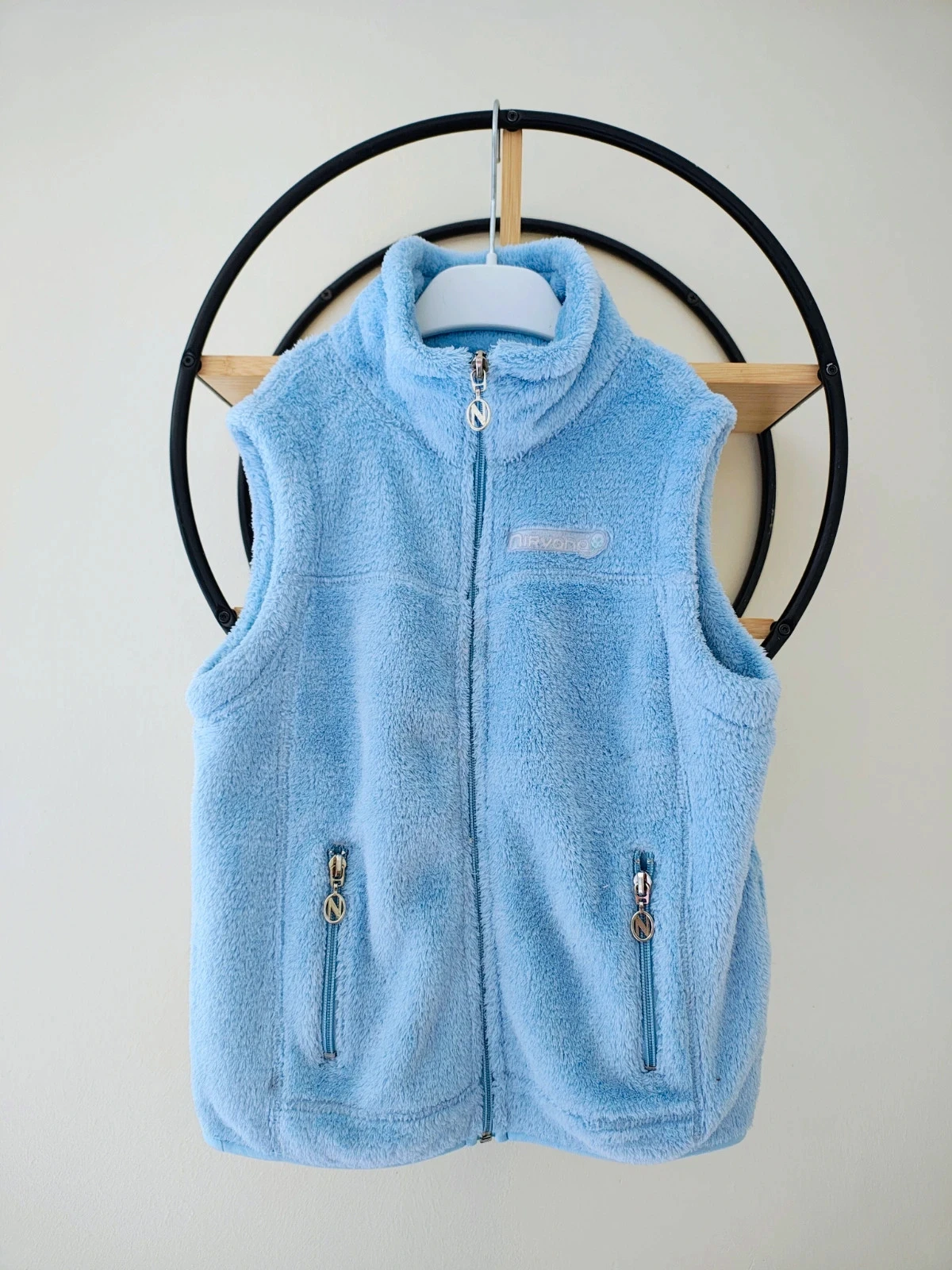 8 ans veste gilet polaire sans manche nirvana
